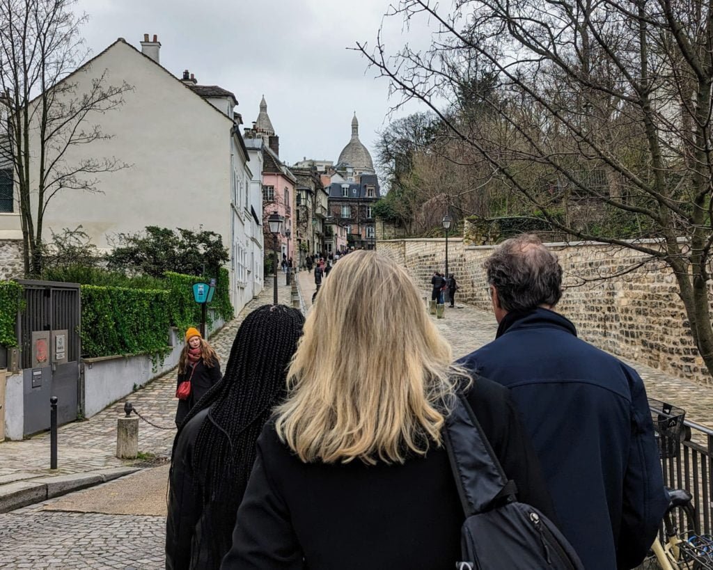 One of my favourite stops when I think about my review of the tour guys food tour in montmartre. The most instragrammed street in Paris.