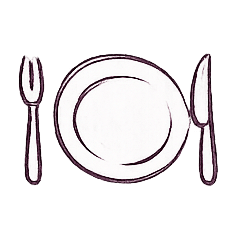 table setting icon eat like the french Paris Food Tours - Eat Like The French May 14, 2024